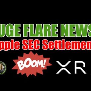 Flare Spark GAME CHANGER , SEC / Ripple In "Discussions" &  XRP