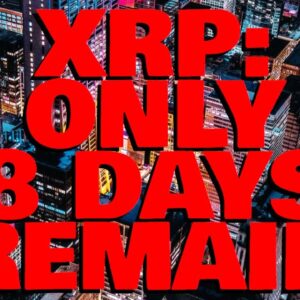 XRP Holders: You Have 8 DAYS TO CLAIM SPARK TOKENS Or You FORFEIT Them!