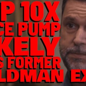 Fmr. Goldman Sachs Exec: XRP 10X PRICE RISE LIKELY, GREAT RISK/REWARD | SEC May Be SUE TETHER