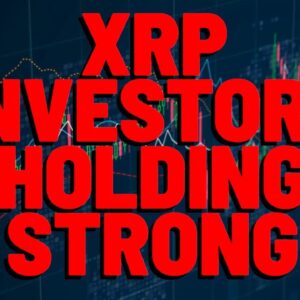 XRP NOT MOVING, On-Chain Metrics Indicate Investors HOLDING STRONG