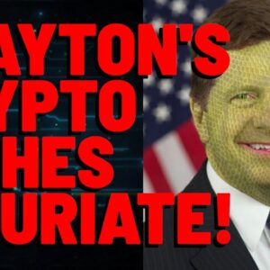Endlessly OFFENSIVE: Clayton Publicly PRO-CRYPTO Now That It's MAKING HIM RICHER