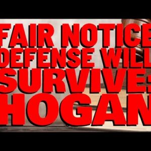 Ripple's Fair Notice Defense WILL SURVIVE: Attorney Hogan