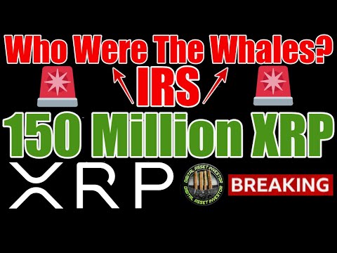 XRP Whale Alert , Ripple Name Change & ETH Whales/IRS