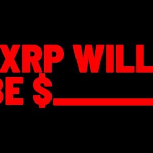 XRP: You're At THE BEGINNING