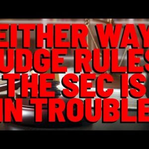 Hogan: "SEC IS ALREADY DEAD HERE" Regardless Of What Judge RULES IN MOTION