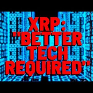 XRP: "Better Tech REQUIRED" As Most Layer 1 Chains FALTER, But XRP HERE TO STAY