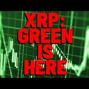XRP: Green Is Here, Yet Media Says "INVESTORS AREN'T IMPRESSED"