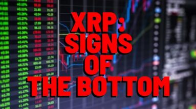 XRP: "SIGNS OF BOTTOMING OUT"