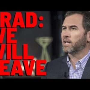 Ripple CEO: 100% CHANCE RIPPLE LEAVES U.S. ENTIRELY IF SEC WINS