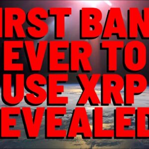 XRP: HISTORIC MOMENT, Ripple Reveals First Bank EVER TO USE XRP & ODL