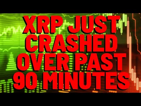 XRP Crashed And I KNOW WHY (At Least Partly)