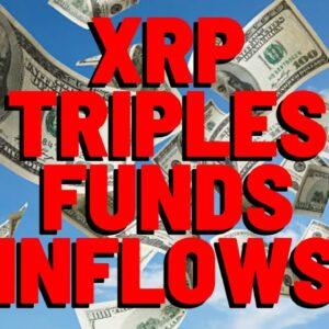 XRP TRIPLES FUNDS INFLOWS In Just One Week, DESPITE Bear Market
