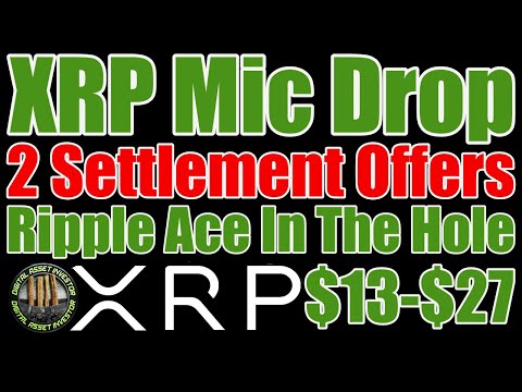 🔥SCOOP: SEC In Revolt🔥& Two Settlement Offers In Ripple / XRP Case