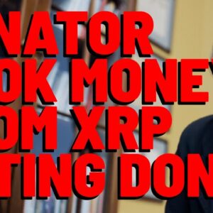 U.S. Senator Took Money FROM XRP HATING DONOR, Loves Gensler & SEC