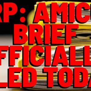 XRP: Amicus Brief OFFICIALLY FILED | Deaton On CONFLICT OF INTEREST