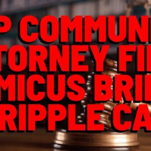 XRP Community Attorney Fred Rispoli FILES AMICUS BRIEF IN RIPPLE LAWSUIT
