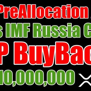 ?XRP PreAllocation Warning/SDR Basket?& Ripple Chairman / IMF
