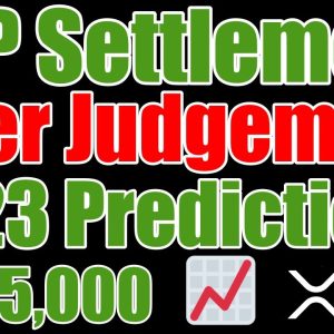 SEC / ETH vs. Ripple / XRP : Settlement Post Judgement?