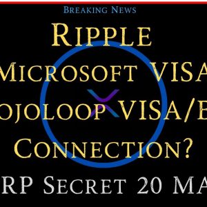 Ripple/XRP-Greg Kidd/USDT?,XRP Secret 20MA,Ripple/Microsoft/Mojoloop/VISA & BIS Connections?