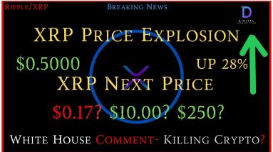 Ripple/XRP-White House-Coming To Kill Crypto,XRP Price 28% Explosion,XRP Price Next $0.17 $10 $250?