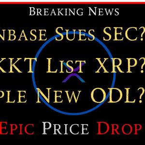 Ripple/XRP-Coinbase Sues SEC, BAKKT Won`t List XRP, New Draft Stablecoin Bill, XRP Epic Drop $350?