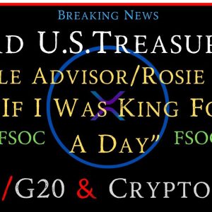 Ripple/XRP- SEC/Gensler, India/G20/Global Crypto Regs, Rosie Rios/USDT & "If I was King For A Day"