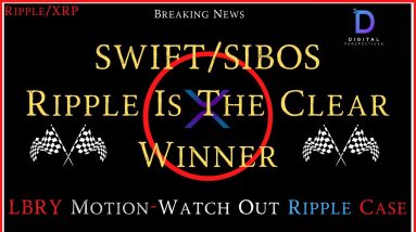 Ripple/XRP-Uphold Vault,LBRY Case-Watch Out,SWIFT/SIBOS/Citi/The Federal Reserve-Ripple Clear Winner