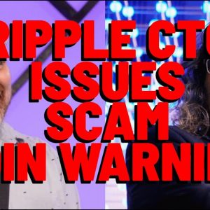 Ripple CTO Issues SCAM WARNING