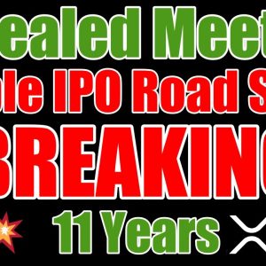 ????Secret Ripple IPO Meeting Revealed????& XRP Birthday
