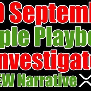 Ripple Playbook , NEW ETH Narrative & XRP September