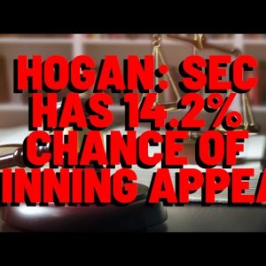 Hogan: "THE SEC HAS A 14.2% CHANCE OF WINNING ON APPEAL"