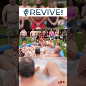 Revive Retreat ice baths! Warriors rise together! #shorts #crypto