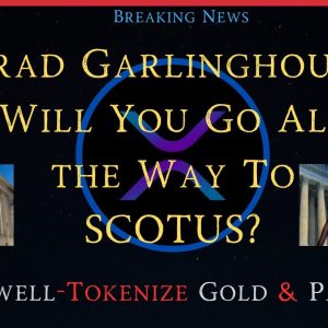 Ripple/XRP-Ripple Swell-Tokenize Gold-Ripple Payments, brad Garlinghouse-Will you Go To SCOTUS?