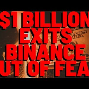 $1 BILLION RUNS OUT OF BINANCE!! Should We Be WORRIED?