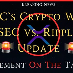 Ripple/XRP- John Deaton-We`re In The Middle Of A SEC/Crypto War-Ripple Settlement On The Table?