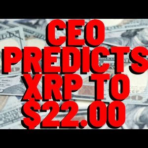 $22.00 XRP This Market Cycle, CEO PREDICTS