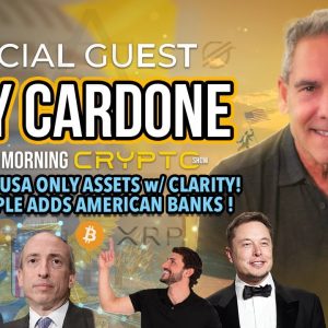 ⚠️ XRP & BTC HOLDERS... ONLY ASSETS w/ CLARITY! ⚠️ RIPPLE ADDS AMERICAN BANKS w/ GARY CARDONE!