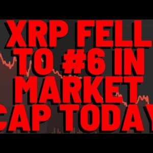 XRP Just LOST #5 Spot TO SOLANA