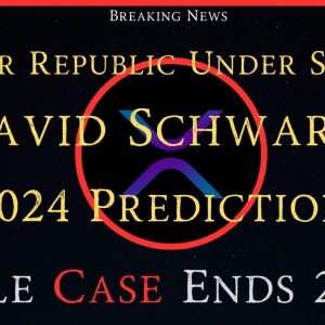 Ripple/XRP-David Schwartz-2024 Predictions-Ripple Case?-Tokenized Securities?-SEC vs Ripple Update