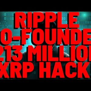 213,000,000 XRP Stolen From Ripple Co-Founder Chris Larsen!