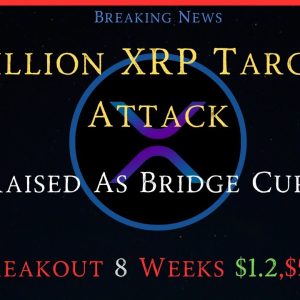 Ripple/XRP-$15B Hack Attack On XRPLedger,XRP Praised As Bridge Currency,XRP 8 Week Breakout=$1.2,$15