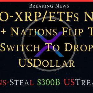 Ripple/XRP-CEO-XRP/ETFs, US Plans-Steal $300B USTreasuries?,100+ Nations Flip The Switch On USDollar