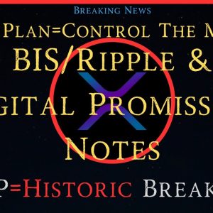 Ripple/XRP-Brad Garlinghouse Fires Back, Ripple/BIS & Digital Promissory Notes,XRP=Historic Breakout