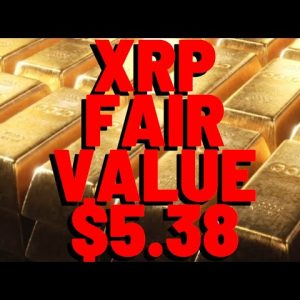 XRP Fair Value $5.38 CALCULATED At Specific Volume, Crypto Media REPORTS