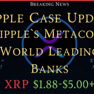 Ripple/XRP-ETH=A Security, Ripple Case Update,Recently Acquired Metaco & World Leading Banks,XRP $$