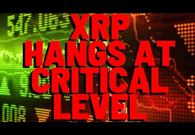 XRP Hangs At CRITICAL LEVEL As Market Trips